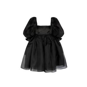 New SELKIE The Puff Mini Dress in Black sz 2XL